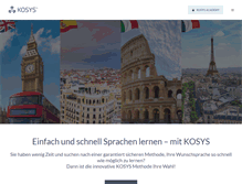 Tablet Screenshot of kosys.de