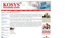 Desktop Screenshot of kosys.cz